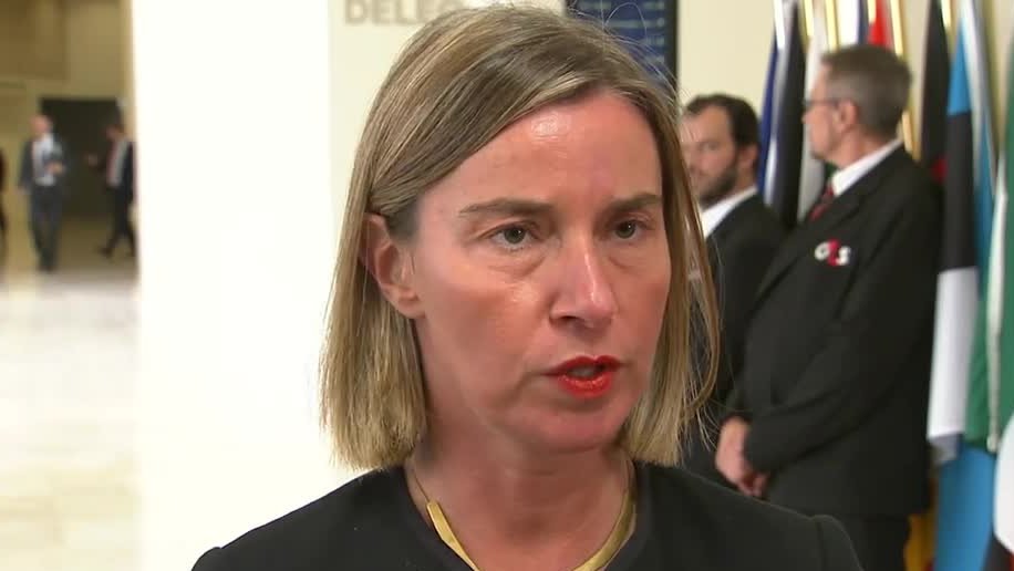 Federica Mogherini pressiavaldus