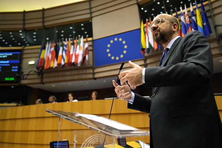 Material video: președintele Michel la Parlamentul European